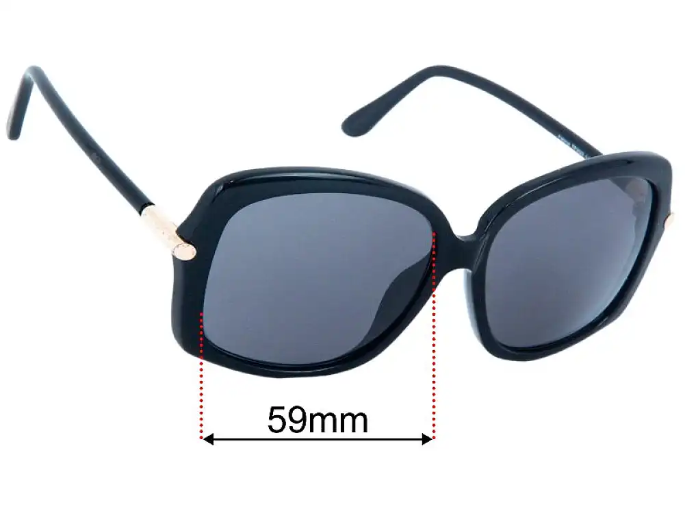 Tom Ford Paloma TF9323 59mm Replacement Lenses